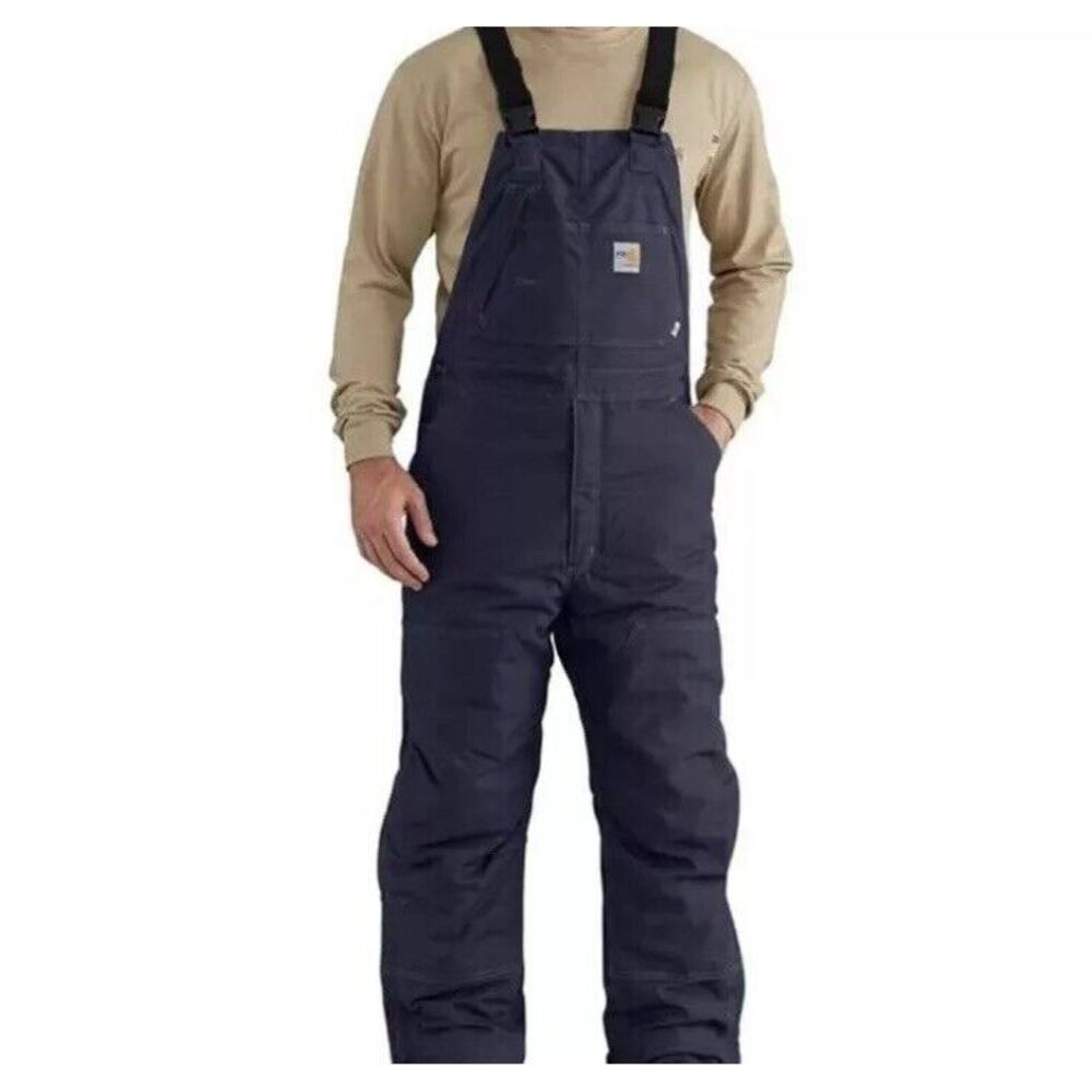 Carhartt FR Flame Resistant Quick Duck Bib Overalls, 54x30 Cat 3